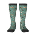 thumbnail image 1 of Xecao Veterinary Clinics Print Compression Socks for Both Men And Women for Running, Travel, Flight, Nurse, 1 of 6