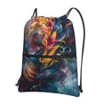 thumbnail image 1 of Xecao Vibrant Rooster Painting for Drawstring Bags,Pull String Backpack Bags,String Bag Sackpack, 1 of 6