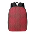 thumbnail image 1 of Xecao Vintage Burgundy print Travel Backpack, Large Computer Backpack for Men Women, College School Rucksack Book Bag, 1 of 5