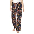thumbnail image 1 of Xecao Vintage Floral Women's Straight Lounge Pajama Pants: The Epitome of Relaxed Sleepwear, 1 of 9