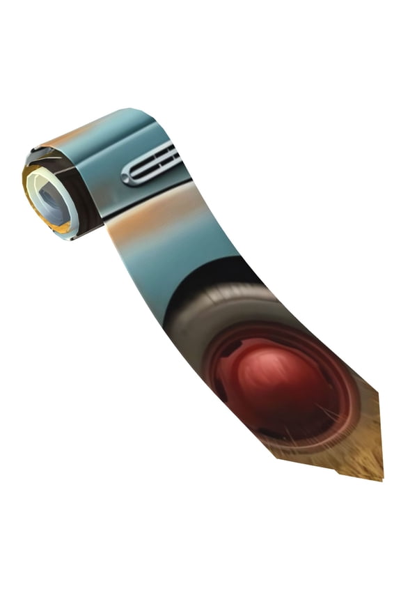 Vintage Truck Farm Scene Print Tie For Men Necktie Woven Jacquard Neck Ties,Classic Men's Tie