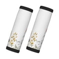thumbnail image 1 of Xecao Watercolor Floral Print 2 Pack Luggage Handles Wrap Grips Identifiers Bright Luggage Markers, Unique Travel Essentials,Bright Luggage Markers, 1 of 9