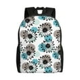 thumbnail image 1 of Xecao Watercolor Sunflower Print School Backpack with Laptop Compartment Small Travel Laptop Backpack for Women Men Waterproof College Backpack Simple School Bag, 1 of 8