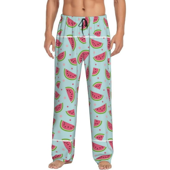 Xecao Watermelon Men's Straight Lounge Pajama Pants: The Ultimate in Comfortable Sleepwear