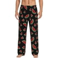thumbnail image 1 of Xecao Watermelon Men's Straight Lounge Pajama Pants: The Ultimate in Comfortable Sleepwear, 1 of 9