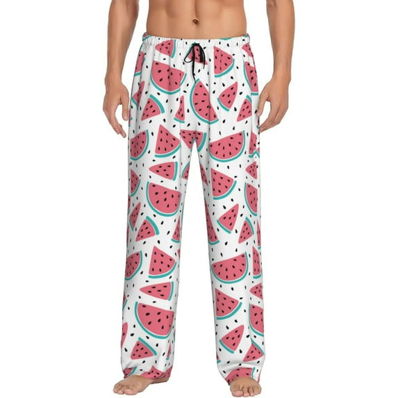 Xecao Watermelon Men's Straight Lounge Pajama Pants: The Ultimate in Comfortable Sleepwear