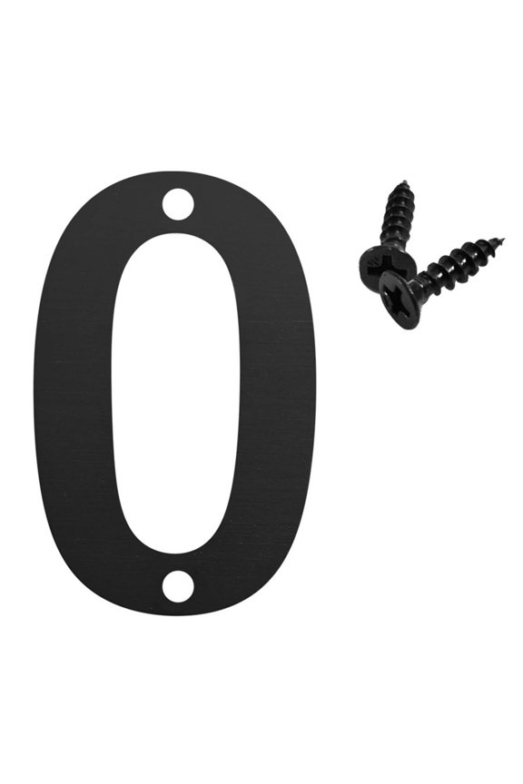 Floating House Numbers 4.7", Modern Metal Address Plaque with Nail Kit, Outdoor Wall Mailbox Garage Garden Sign for Home Yard Porch Decor