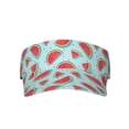 thumbnail image 1 of Xecao Watermelon for Adult Sun Cap offers versatile sun protection with adjustable Velcro for a secure fit., 1 of 1