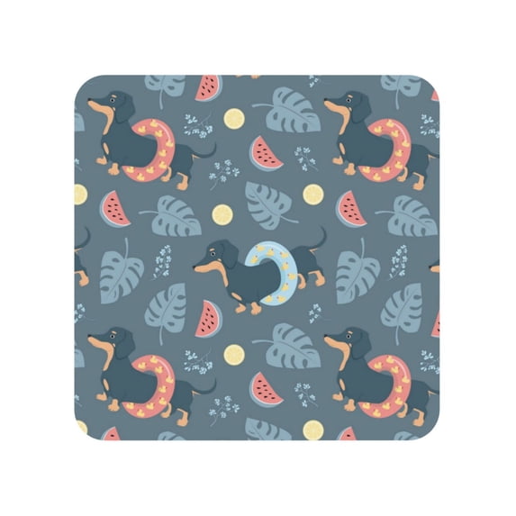 Xecao Watermelons Dachshunds for Fridge Magnets - Fun Decorative Refrigerator Magnets, Cute and Soft for Stylish Kitchen Accents