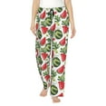 thumbnail image 1 of Xecao Watermelons Women's Straight Lounge Pajama Pants: The Epitome of Relaxed Sleepwear, 1 of 9