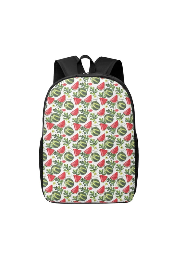 Watermelons print Travel Backpack, Large Computer Backpack for Men Women, College School Rucksack Book Bag