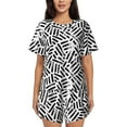 thumbnail image 1 of Xecao Weave Geometric print Swimsuit for women, Summer-ready, sporty style.Quick-dry fabric. Many sizes & colors., 1 of 9