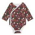 thumbnail image 1 of Xecao Winter Holiday Christmas Print Baby unisex-baby Cotton Long-sleeve Bodysuits-18 Months, 1 of 6