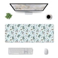 thumbnail image 1 of Xecao Winter Wonderland Light Blue for Mouse Pad - Waterproof Extended Contour Mouse Mat, Large Gaming Mousepad Laptop Keyboard Mat with Non-Slip Rubber Base, 1 of 8
