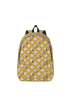 Wireless Antenna Icon1 for Canvas College Laptop Backpack, Durable Rucksack Travel Notebook Bag School Backpack Book Bag for Men Women