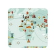 thumbnail image 1 of Xecao World Travel Map for Fridge Magnets - Fun Decorative Refrigerator Magnets, Cute and Soft for Stylish Kitchen Accents, 1 of 5