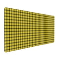 thumbnail image 1 of Xecao Yellow Checkered Plaid Print Large Mouse Pad, 16x35.5in Mousepad, Professional Non-Slip Rubber Base Big Mouse Pad, Mouse Pad for Gaming & Office Full Desk Mouse Pad, 1 of 9