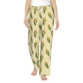 thumbnail image 1 of Xecao Yellow Corn Women's Straight Lounge Pajama Pants: The Epitome of Relaxed Sleepwear, 1 of 9
