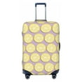 thumbnail image 1 of Xecao Yellow Lemon Slices print Elastic Luggage Cover, with double-sided print , is perfect for travel, business, and daily use, 1 of 9