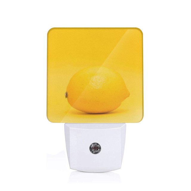 Xecao Yellow Lemon for Night Light a Wallmounted LED Fixture with A