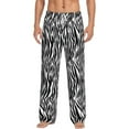thumbnail image 1 of Xecao Zebra Men's Straight Lounge Pajama Pants: The Ultimate in Comfortable Sleepwear, 1 of 9