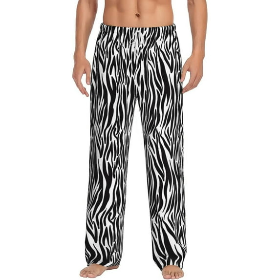 Xecao Zebra Men's Straight Lounge Pajama Pants: The Ultimate in Comfortable Sleepwear