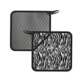 thumbnail image 1 of Xecao Zebra for Silicone Trivet Mats - Heat Resistant Pot Holders, Multipurpose Non-Slip Hot Pads, 1 of 8