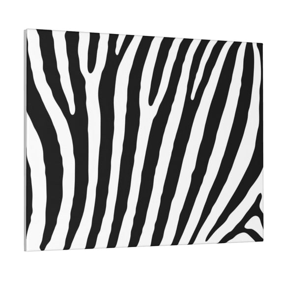Xecao Zebra for Waterproof Framed Canvas Art - Modern Home Decor with Real Wood Frame for Gifting and Interior Design,Horizontal