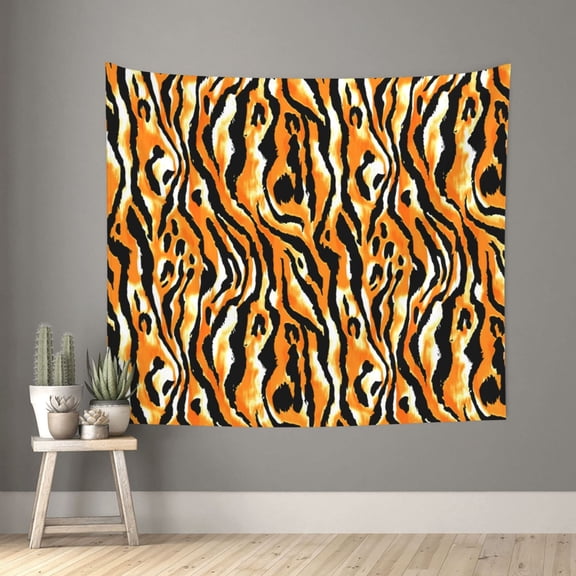 Xecao Zebra patten Tapestry 60x51 Inches Wall Hanging Poster Tapestry for Living Room Bedroom Home Decor