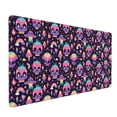 thumbnail image 1 of Xecao cartoon Skull rainbow space Print Large Mouse Pad, 16x35.5in Mousepad, Professional Non-Slip Rubber Base Big Mouse Pad, Mouse Pad for Gaming & Office Full Desk Mouse Pad, 1 of 9