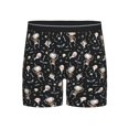 thumbnail image 1 of Xecao cute Skull bone Print Boxer Briefs for Men's Stretch Moisture-Wicking Underwear, Mid-Rise Classics breathable fabric, 1 of 7