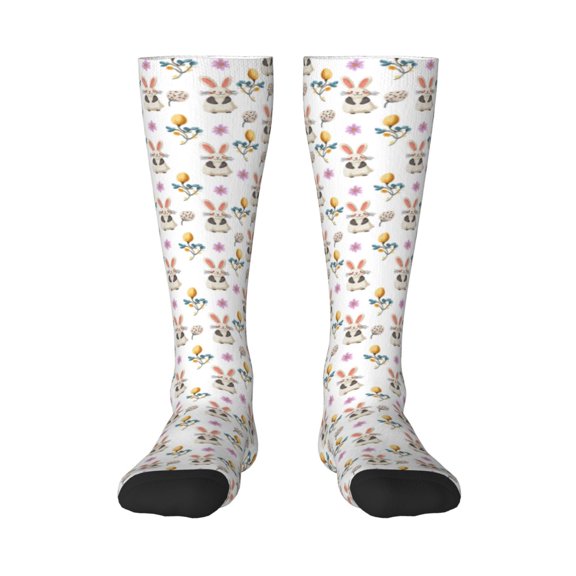 Xecao easter Print Compression Socks for Both Men And Women for Running, Travel, Flight, Nurse