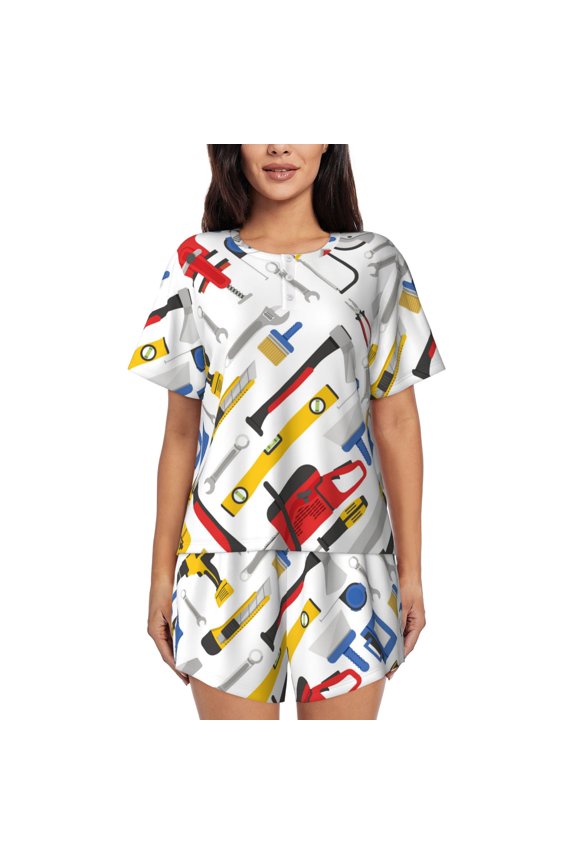 equipment for repair tools Print Swimsuit for Women, Summer-Ready, Sporty Style, Quick-Dry Fabric, Available in Many Sizes & Colors-Large