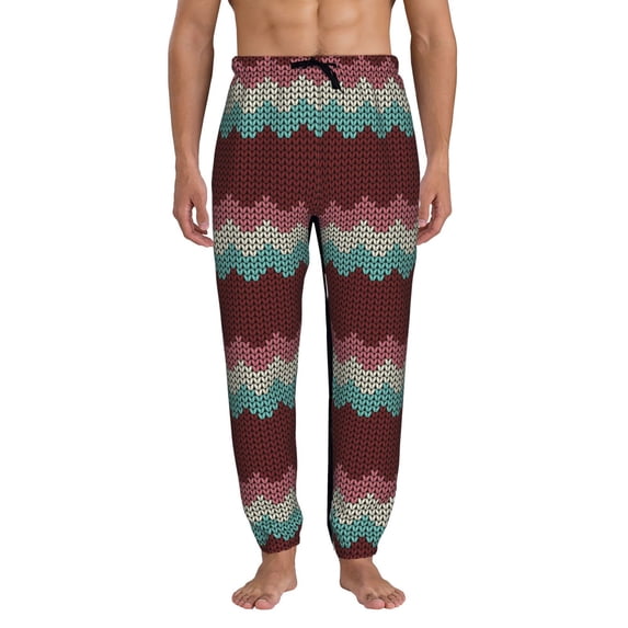 Xecao fall leaf Element Print Active Tech Joggers for Men, Mens Sweatpants Lounge Pants with Pockets-X-Large