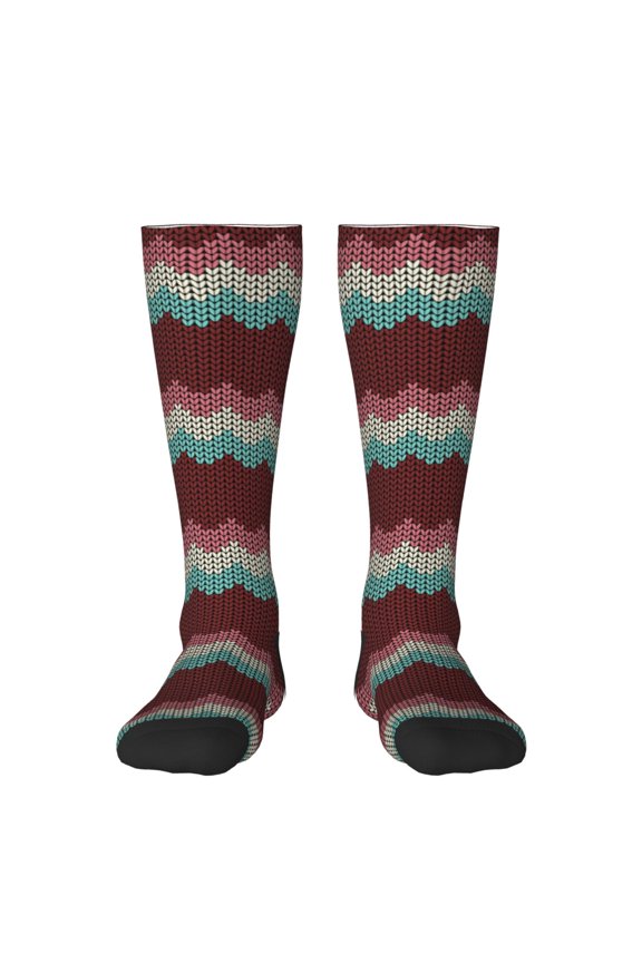 fall leaf Element Print Compression Socks for Both Men And Women for Running, Travel, Flight, Nurse