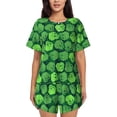 thumbnail image 1 of Xecao green Skull Print Swimsuit for Women, Summer-Ready, Sporty Style, Quick-Dry Fabric, Available in Many Sizes & Colors-Medium, 1 of 6