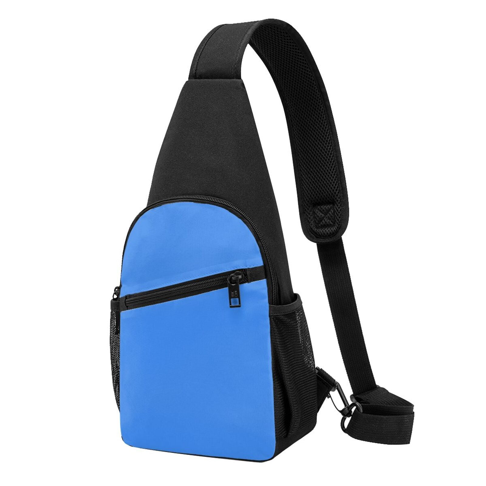 Xecao's Dodgerblue Print Sling Bag: A Versatile Chest, Shoulder, and Crossbody Backpack for Casual Days Out, Perfect for Both Men and Women
