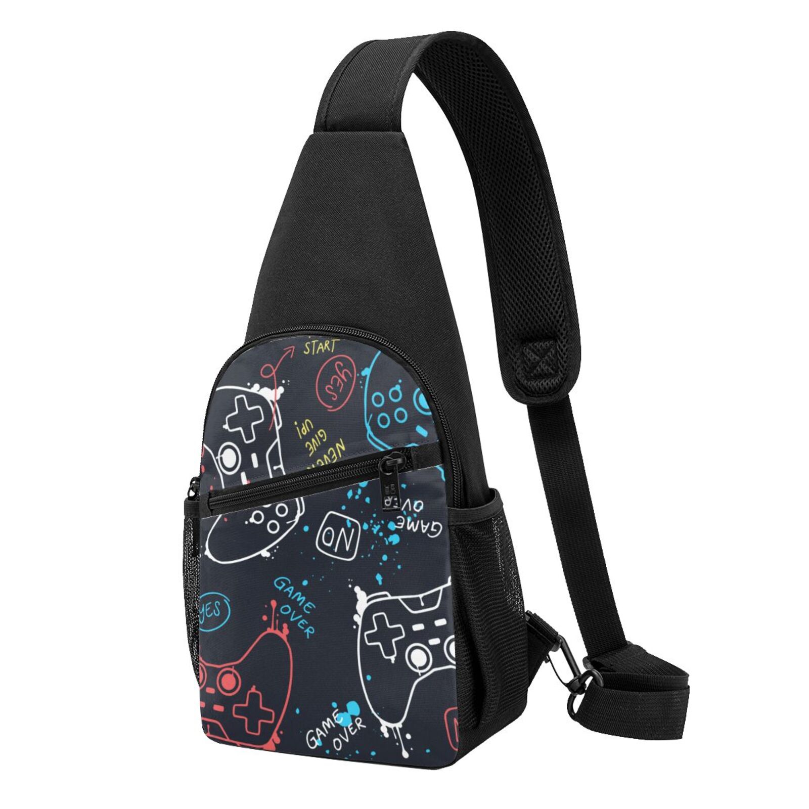 Gaming Joystick Print Pattern Backpack main image 1