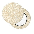 thumbnail image 1 of Xecao's Plant Print Stool Covers offer stylish, washable protection for PU round bar stools, perfect for home or commercial use., 1 of 7