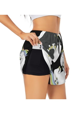 Unicorn workout shorts hotsell