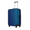 thumbnail image 1 of Xecao teal blue Elastic Luggage Cover, with double-sided print , is perfect for travel, business, and daily use-Medium, 1 of 7