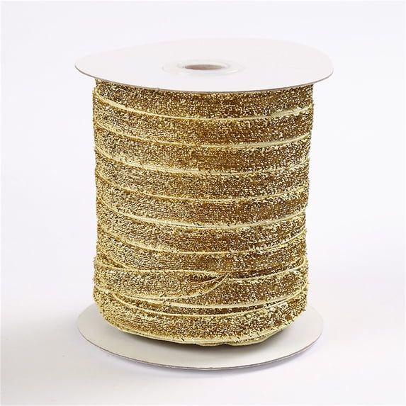 Xecvkr 1 cm Wide Wired Ribbon Christmas Gift Wrapping Bow Maker for Crafts Wedding Party Decor 50 Yards Roll Multiple Colors