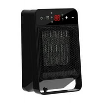 Xecvkr 1800W Space Heater with Remote Control LED Display Adjustable Thermostat Timer Tip-Over Protection for Room Use