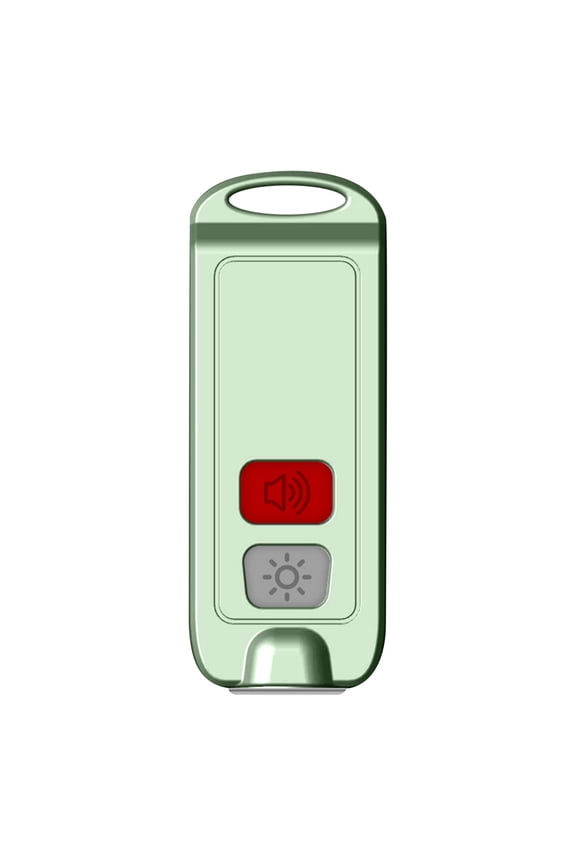 Alarm Keychain LED Emergency Safe Panic Personal Protection 130dB Purse Bag Clip for Women Children Elderly Joggers Night Workers 1 Pack