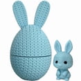 thumbnail image 1 of Xecvkr Bunny Egg Decor Woven Basket Easter Party Favor Stuffers Teen Kids Room Tabletop Spring Holiday Ornamental Gift 1 Piece, 1 of 1