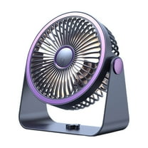 Xecvkr Chargeable Fan USB Air Circulation Fan with Night Light, 5 Speeds, Aromatherapy Box, Rechargeable, Wall Mount, for Dorm, Bedroom, Desktop, Portable
