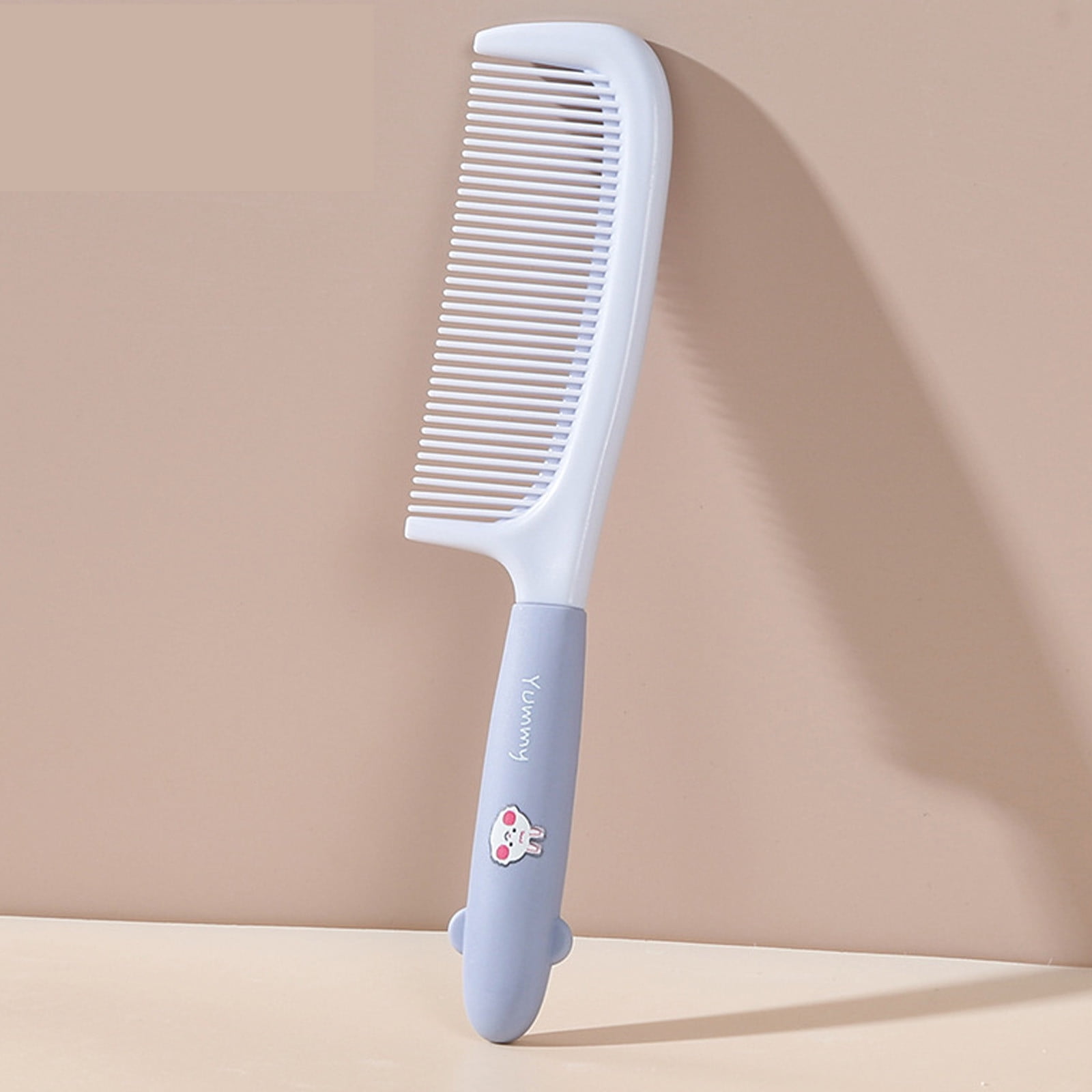 Xecvkr Cute Long Hair Comb for Ladies and Children, Ergonomic Design, High Quality Silica Gel Material, Versatile for Daily Use and Travel, Affordable and Practical, Perfect for a Thoughtful Gift