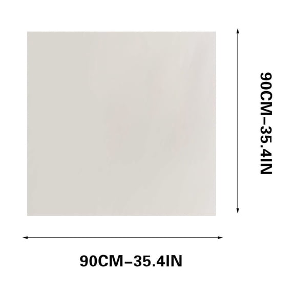 Xecvkr Dining Table Cloth Disposable Sheepskin Tablecloth Thick Restaurant Coffee Table White Oil Proof Multi Size Stain Resistant Protective Versatile 4.5x8.9ft 1 Piece
