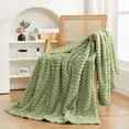 thumbnail image 1 of Xecvkr Flannel Throw Blanket 100x70 cm Soft Warm for Sofa Bed Couch Decorative Multicolor, 1 of 6