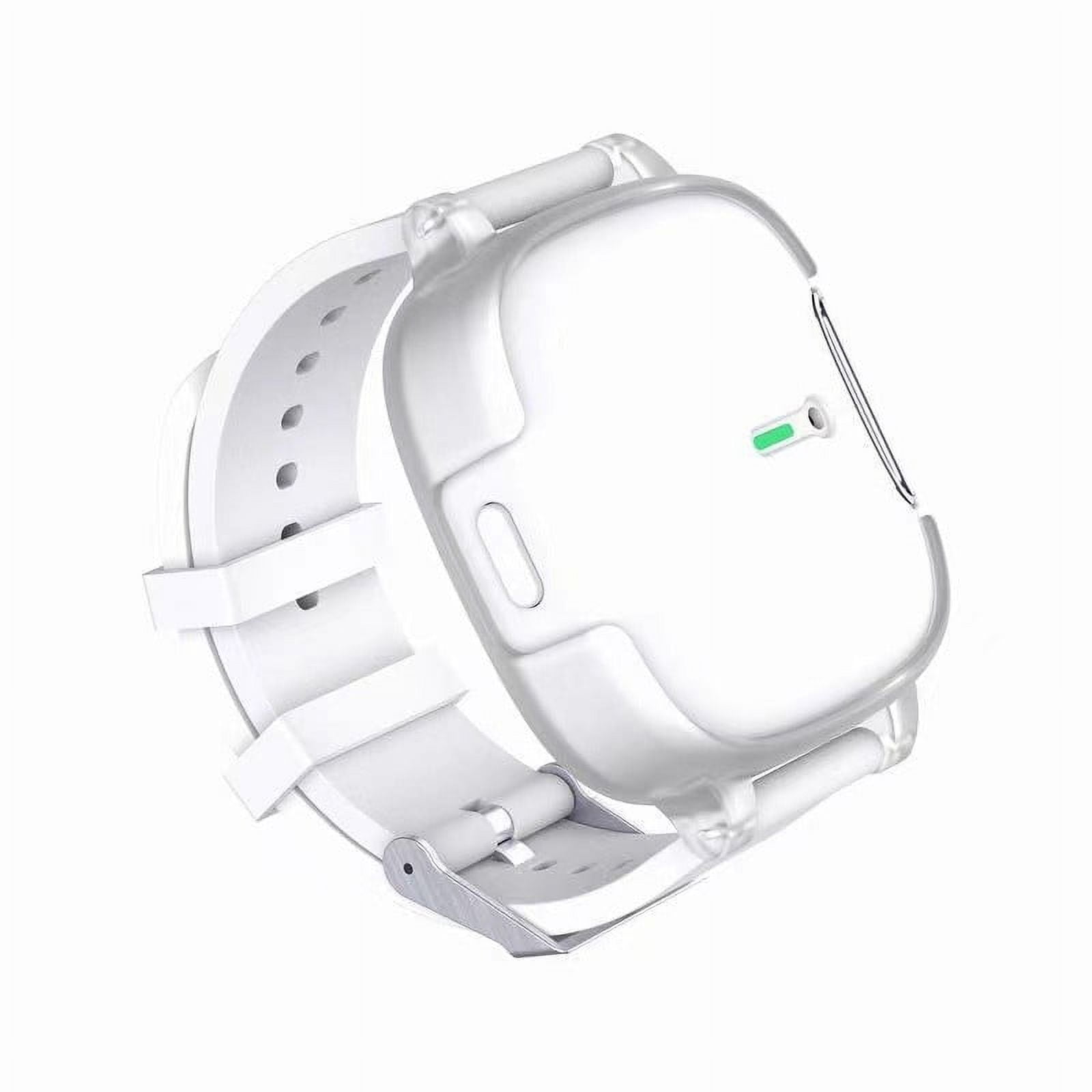 Xecvkr Green Wearable Air Purifiers Bracelet Portable Negative Ion Home Office Car Three-foot Clean Zone Long Battery USB Charging 1 Pack White